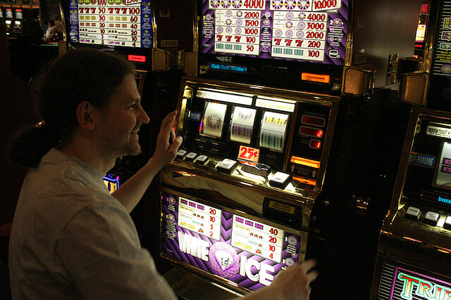 In the clutches of gambling :P