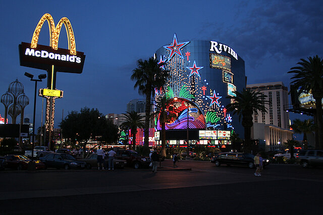 Riviera Casino and... McDonald's