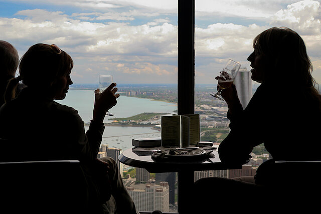 A view from John Hancock Building