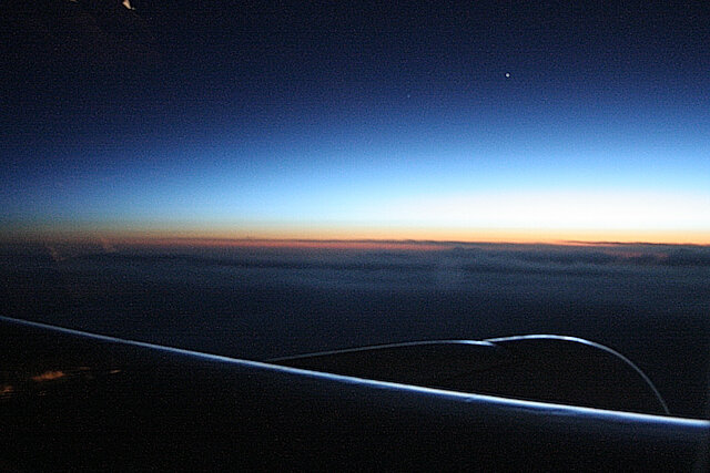 Sunrise over Atlantic ocean