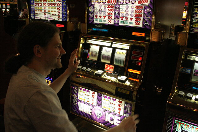 In the clutches of gambling :P