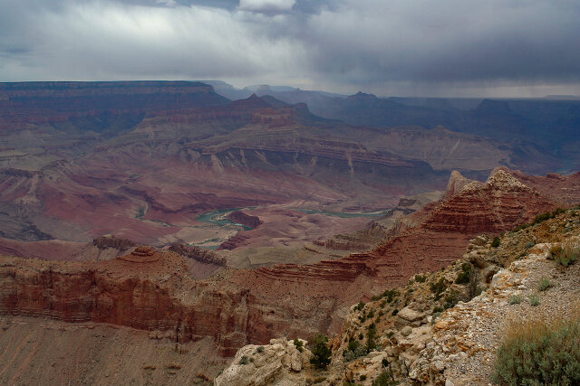 Colorado River below
