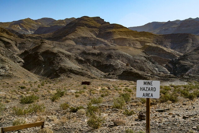 Closed silver and gold mine