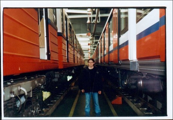 In Warsaw subway