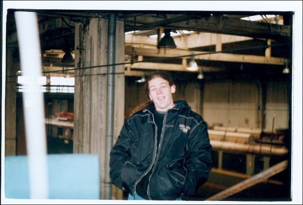 /me on the roof of some locomotive